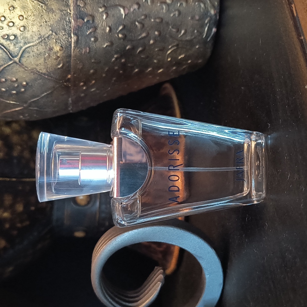 JAFRA Adorisse Perfume Bottle - Clear and Silver